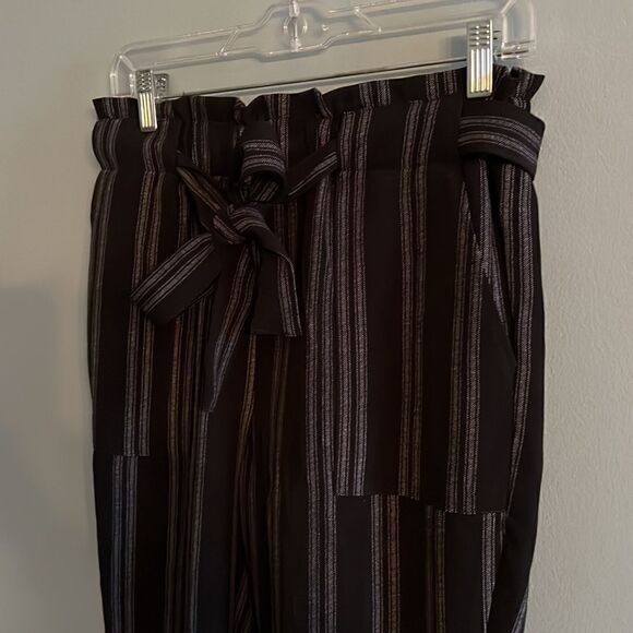 Streetwear Society paper bag straight leg elastic waist Women’s M pants NWT - Picture 8 of 16